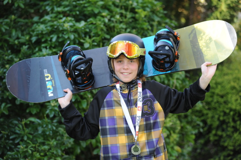 Main image for Monk Bretton snowboarder aims high