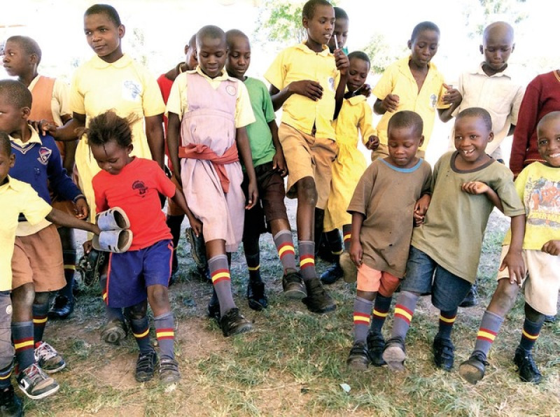 Main image for Uganda trip for Barnsley shoe donation