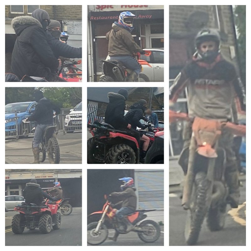 Main image for Police appeal amid hunt for bikers
