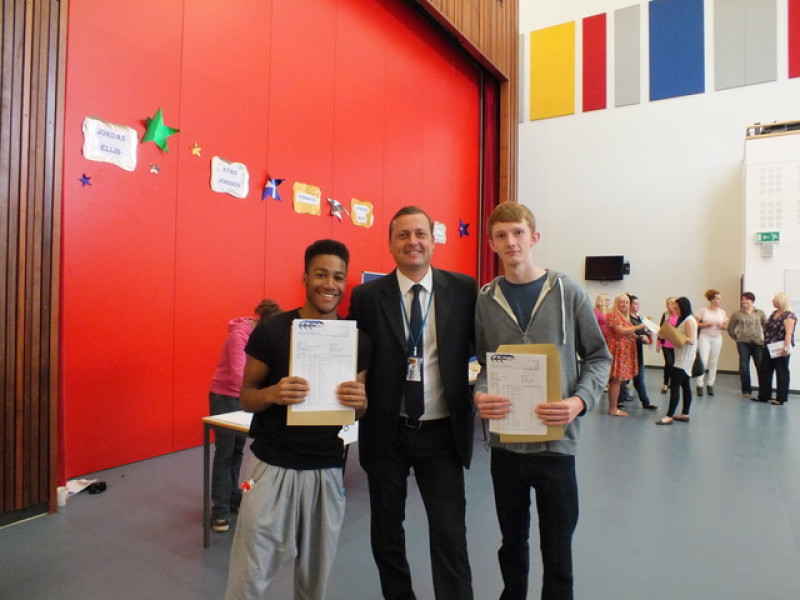 Main image for Students celebrate GCSE results