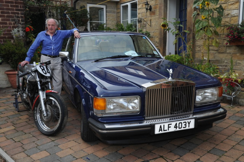 Main image for Motoring enthusiast set to show off his Roller