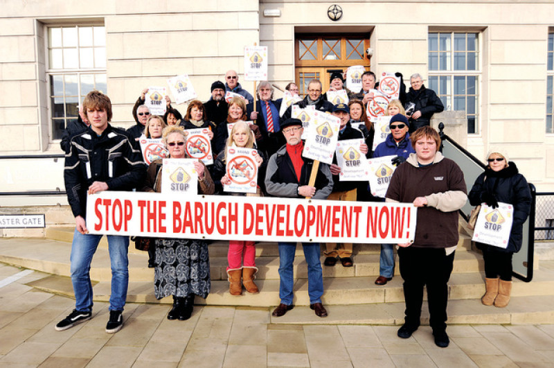 Main image for Protest group vow to fight housing proposals