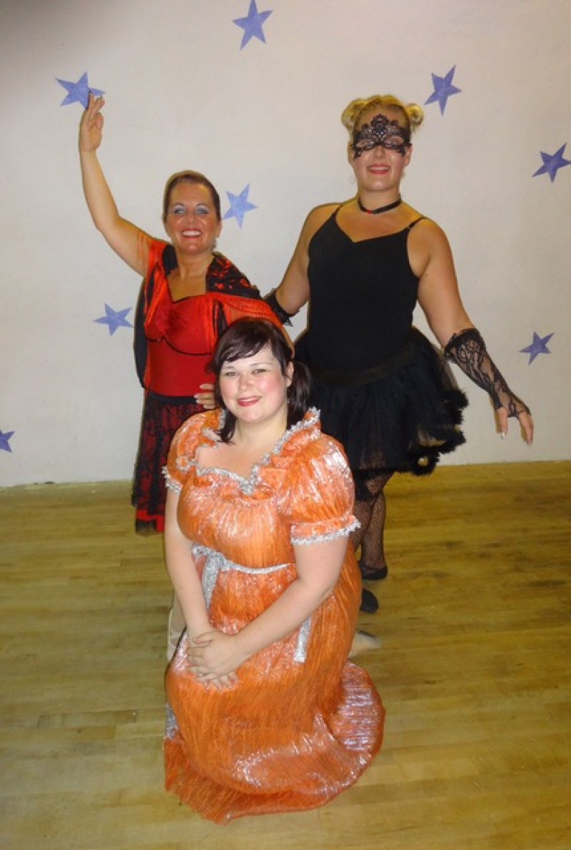 Main image for Dancing trio break the ballet mold