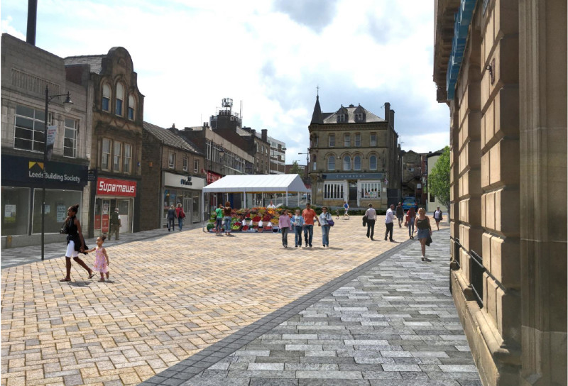 Main image for Latest images of the new look town centre revealed
