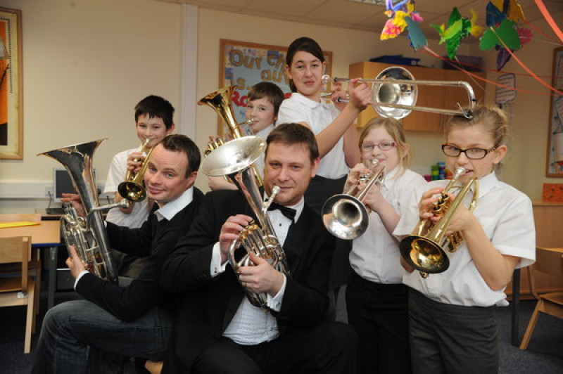 Main image for Plusnet's brass saves children's music lessons