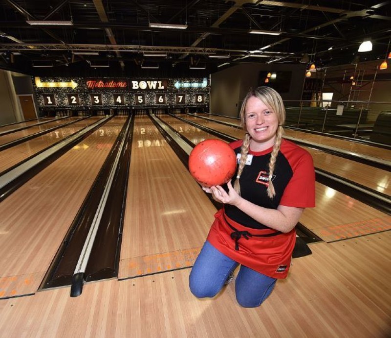 Main image for New-look bowling alley back in business