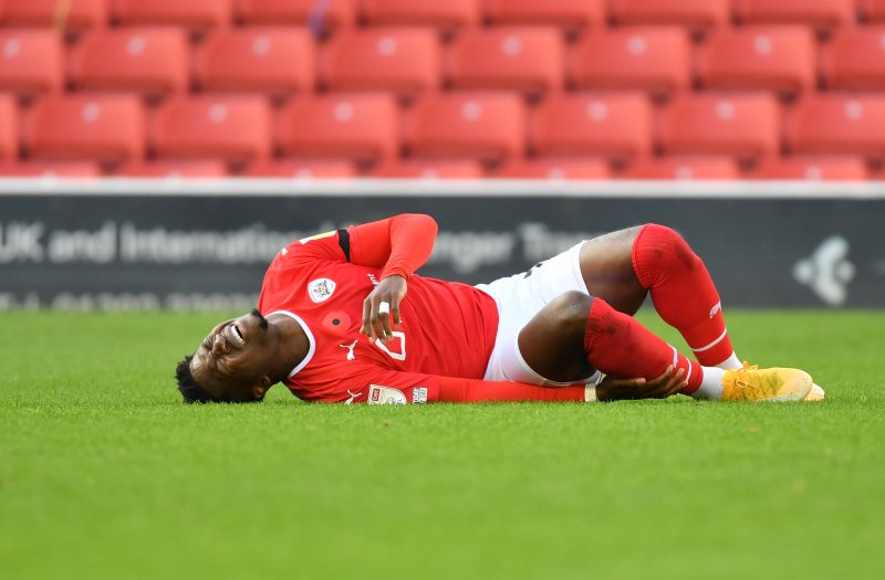 Main image for Iseka time at Oakwell 'not the best situation'