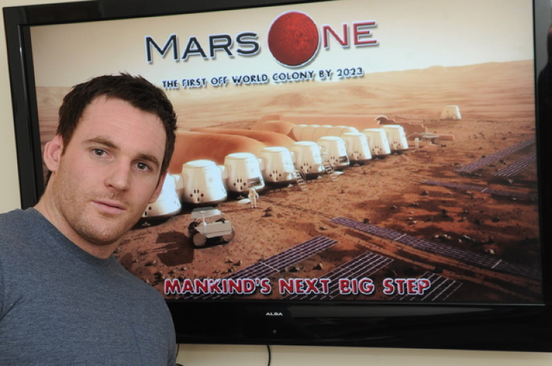 Main image for Cudworth man Ryan dreams of Mars life