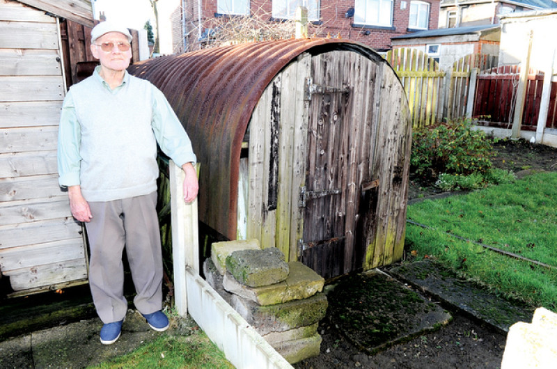 Main image for Anderson shelter discovered intact