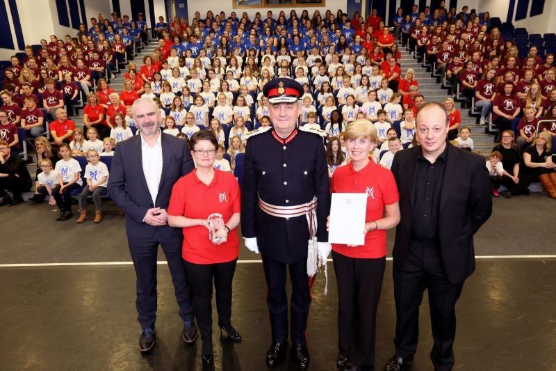 Main image for Royal approval for Barnsley Youth Choir
