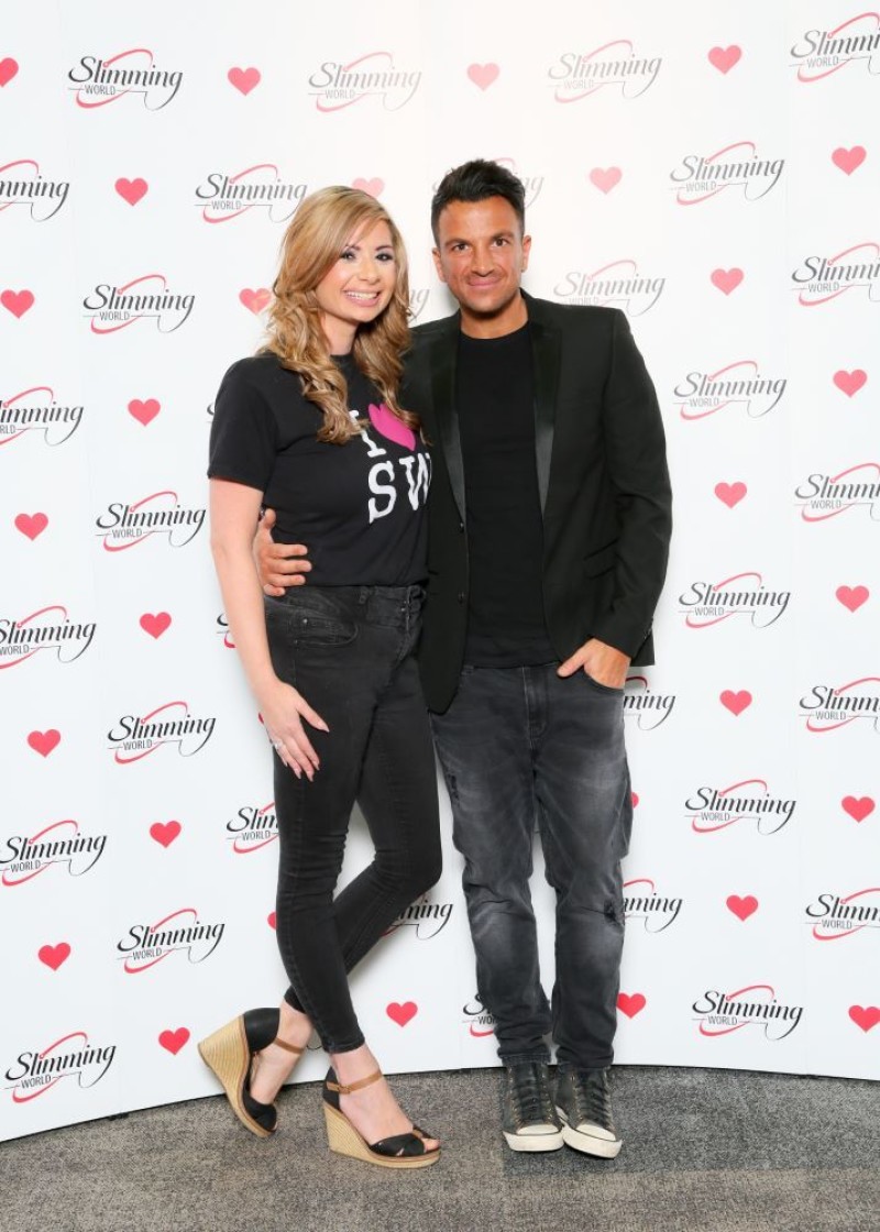 Main image for Peter Andre congratulates Slimming World consultant