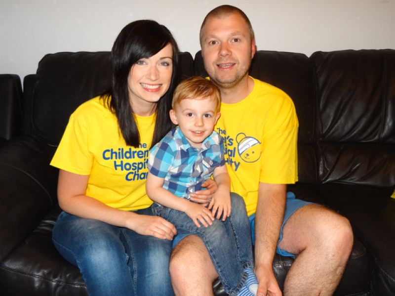Main image for Parents raise funds for epilepsy charity