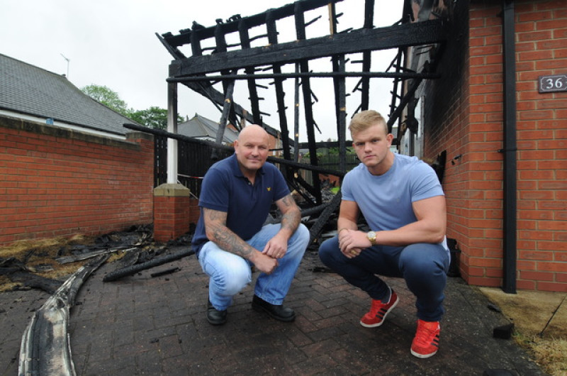 Main image for Neighbours rescue pensioner from fire
