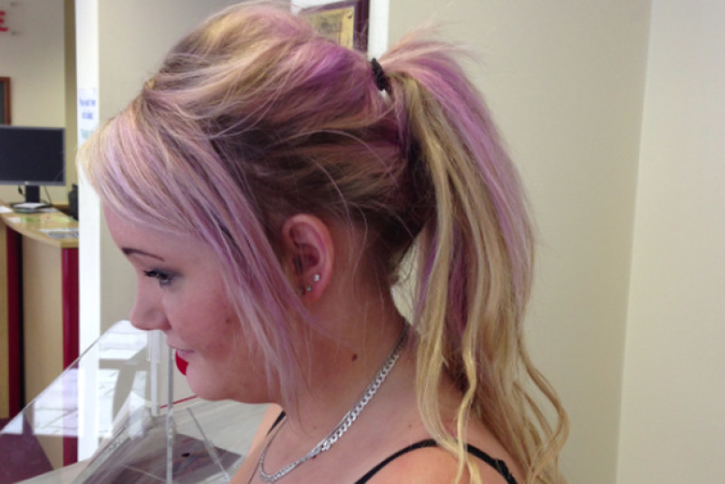 Main image for School turns away teen with 'extreme' hair do