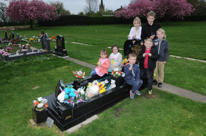 Main image for Thieves steal from teenager's grave