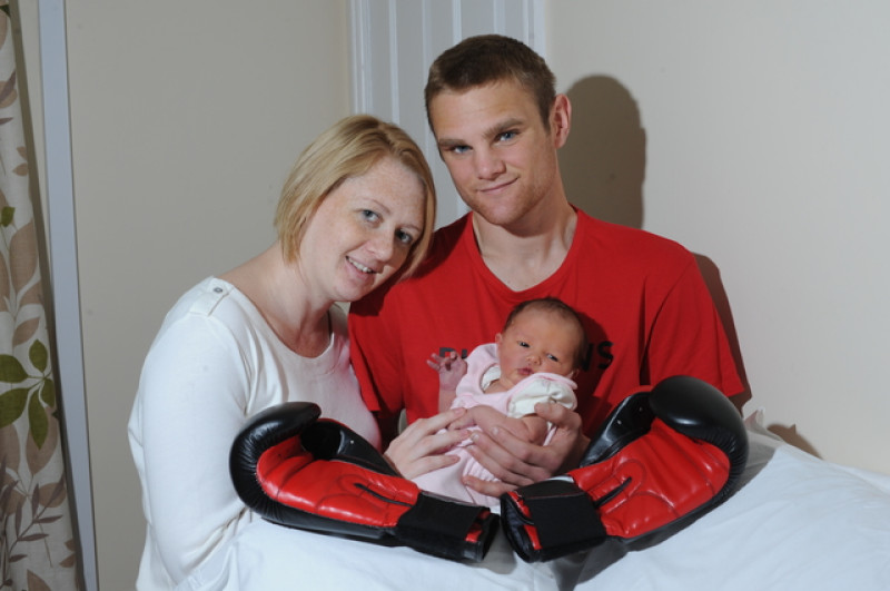 Main image for Baby surprise for Barnsley boxer