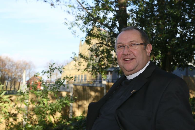 Main image for Father David celebrating 20 happy years at Cudworth church