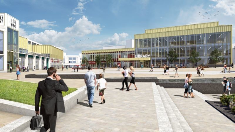 Main image for Extra £8.3m for Glass Works