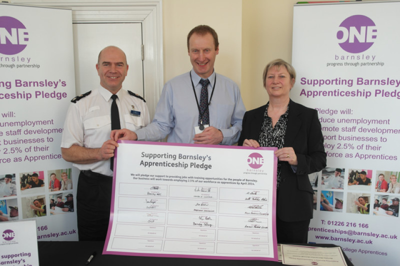 Main image for Pledge aims to create 500 apprenticeships