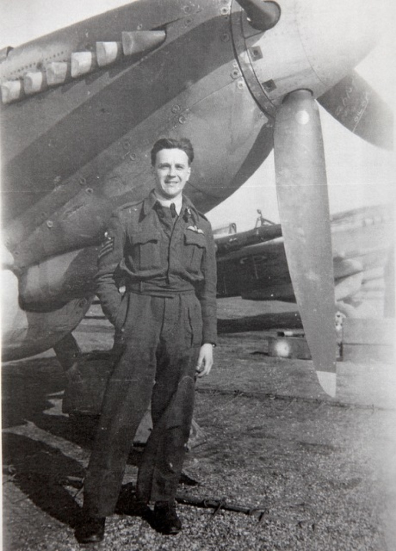 Main image for Barnsley's secret spitfire pilot dies