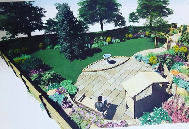 Main image for Work starts on hospital garden