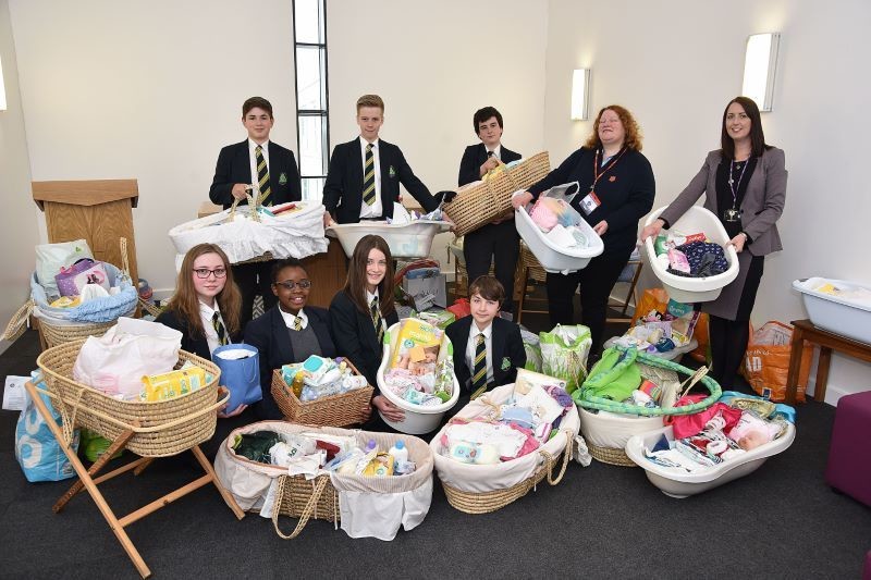 Main image for School pupils support baby charity