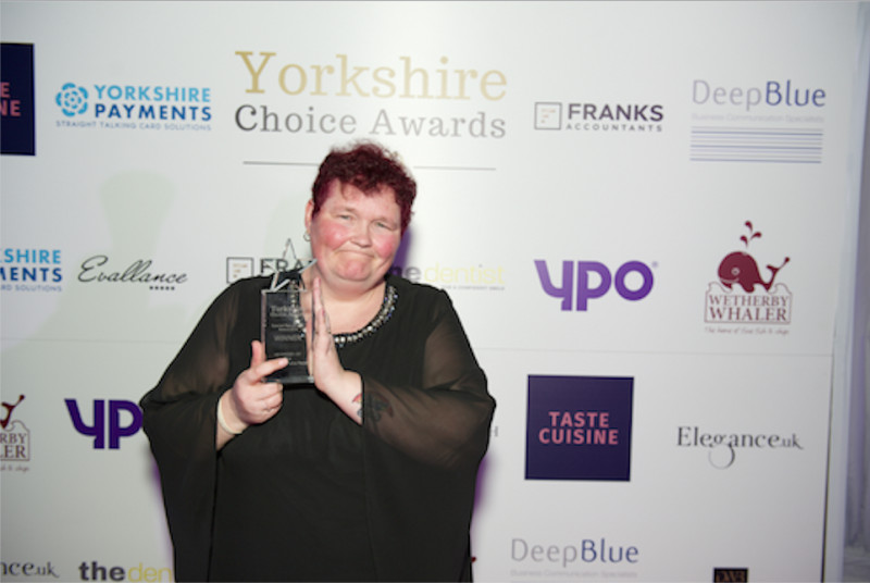 Main image for Campaigner Claire honoured for domestic abuse work