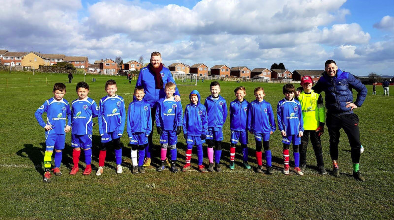 Main image for Young footballers earn manager’s praise