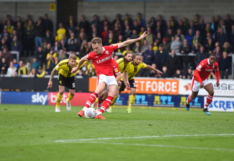 Main image for Unbeaten run ends with defeat at Burton 