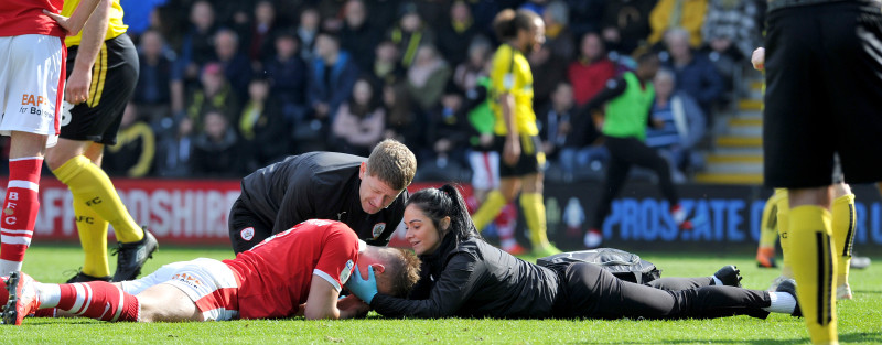 Main image for ‘Really difficult’ for physios without player contact 