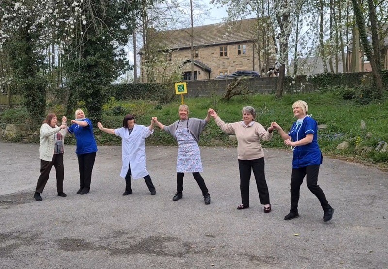 Main image for Staff boost morale at care home