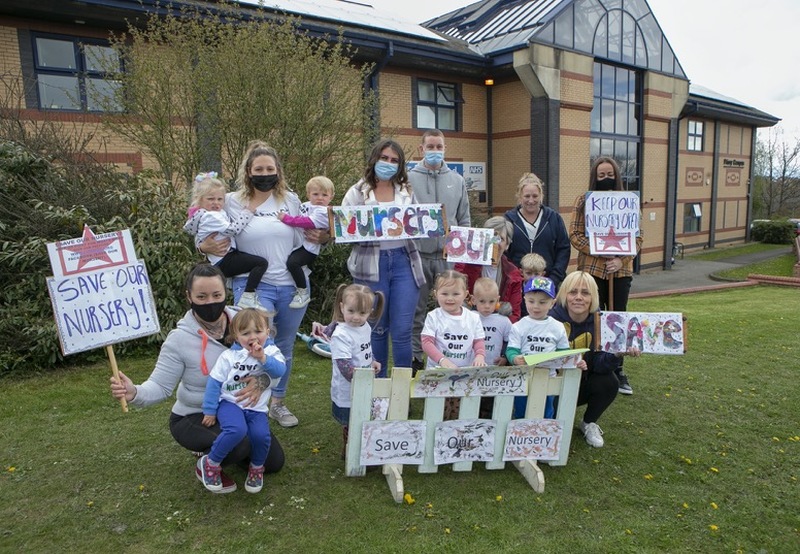 Main image for Fight’s on to save closure-threatened nursery