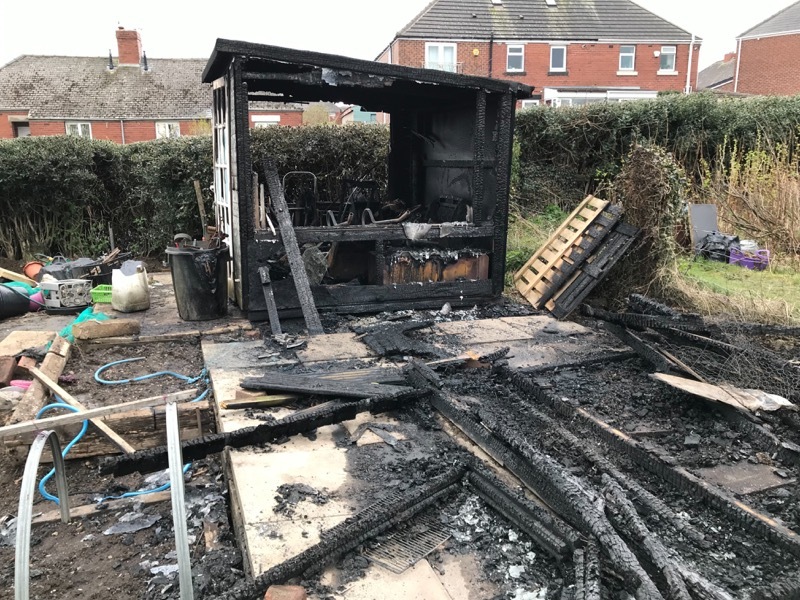 Main image for Alleged arson investigated by police