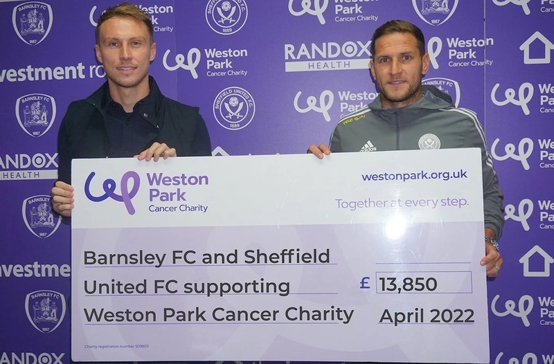 Main image for Barnsley FC raise cash for cancer service