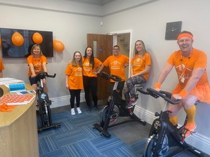 Main image for Office team raise cash for hospice