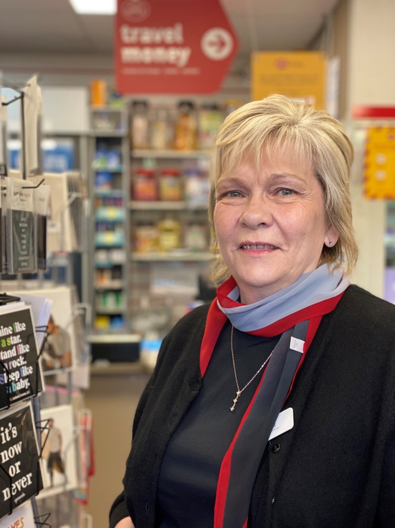 Main image for Popular postmistress awarded for 30 years’ service