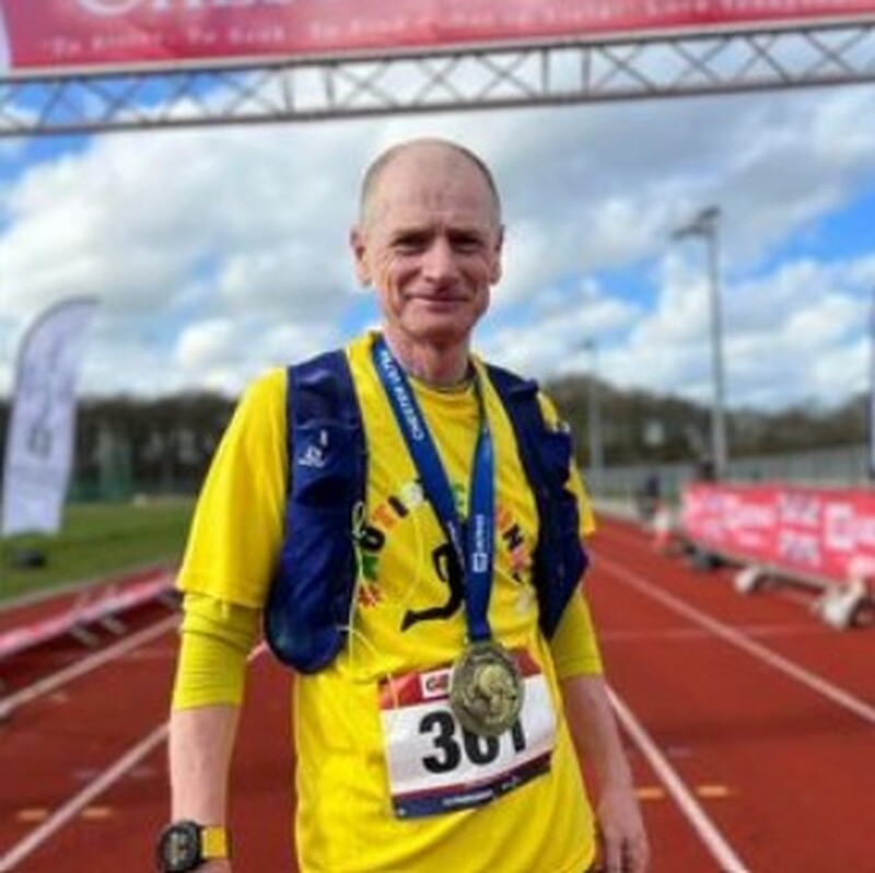 Main image for Man completes 430-mile run over a week