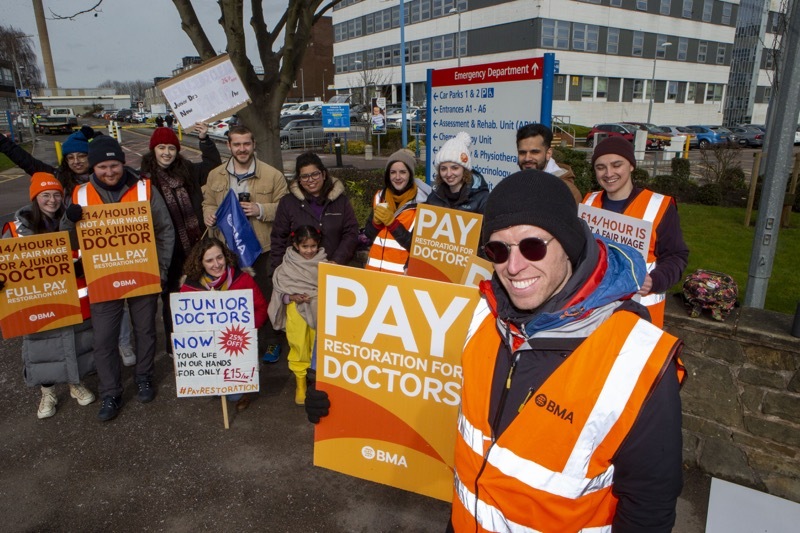 Main image for Doctors’ strike action to take place