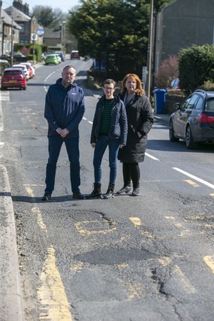 Main image for Mixed feedback over pothole repair plan