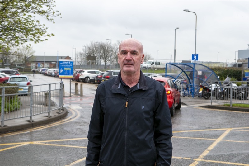 Park and Ride: a park and ride scheme is a must, according to coun Peter Fielding, if the nightmare of  constant queuing cars is to become a thing of the past. Picture Shaun Colborn PD092052