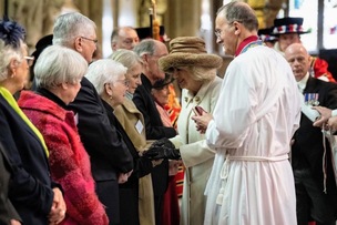 Queen Camilla makes Maundy memories for Barnsley preacher Image