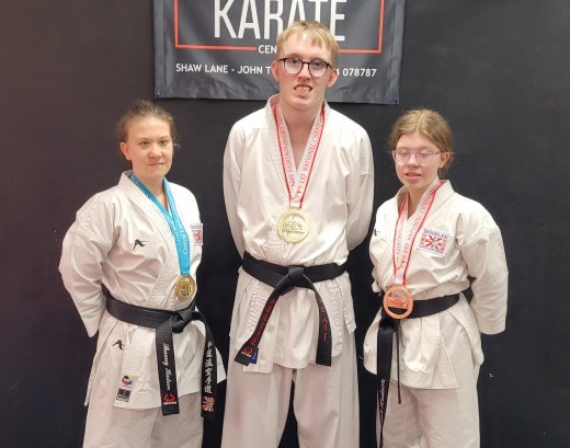 Main image for Medal haul for Barnsley karate stars