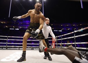 Main image for Simpson set for British title fight in Barnsley after another knock-out win