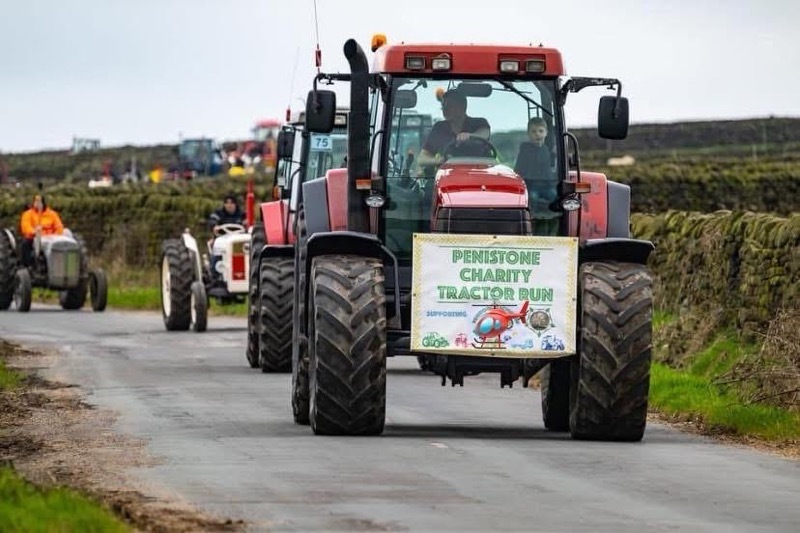 Main image for Tractor Run continues to gather speed for children’s charities