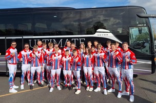 FUNDRAISERS: The Combat Academy team.