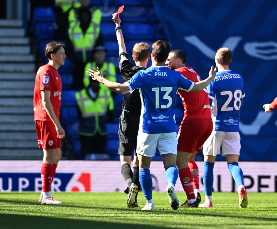 Main image for Reds hit for six after early Mael red card