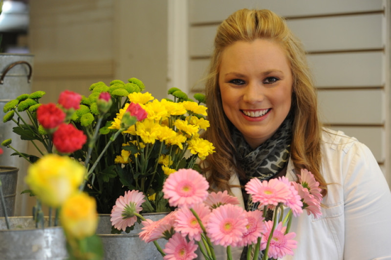 Main image for Talented florist nominated for Proud of Barnsley award