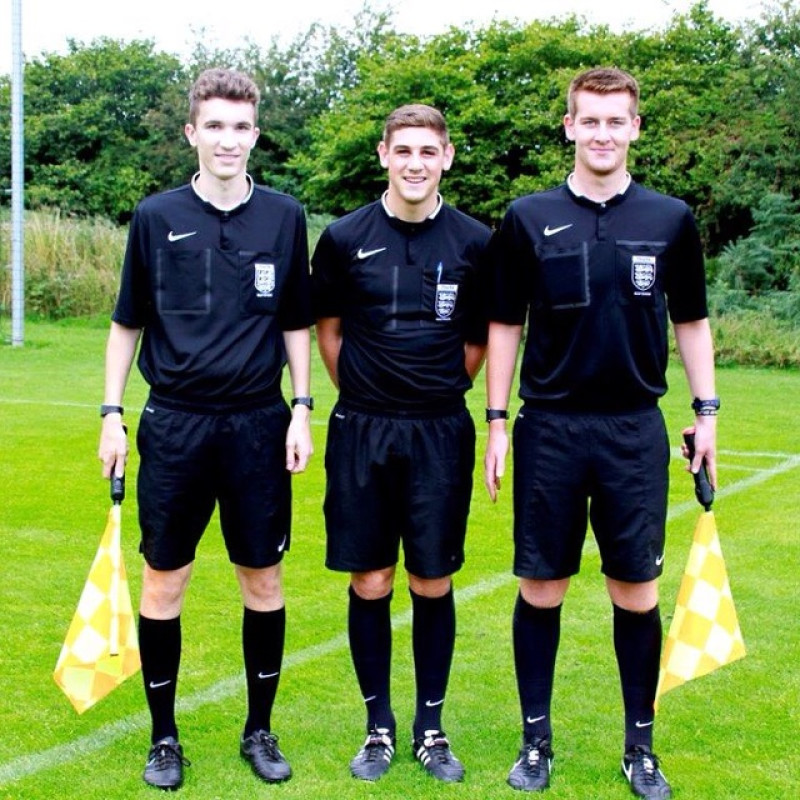 Main image for Gough leads team of young Barnsley officials in England under 15s game
