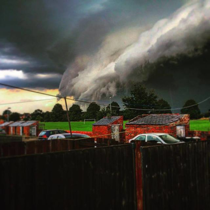 Main image for Barnsley hit by flash flooding after storms