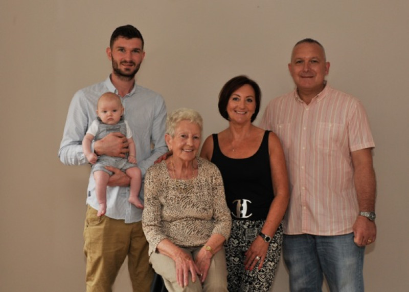 Main image for Family celebrate five generations
